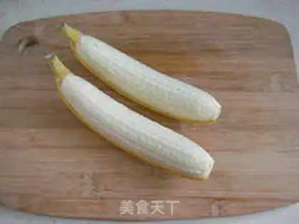Make Cinnamon bananas step 3