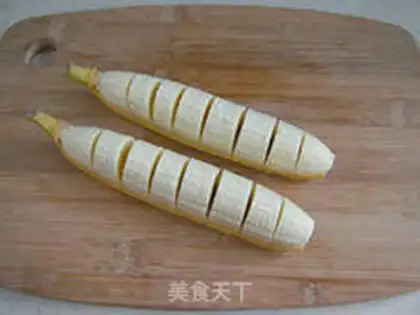 Make Cinnamon bananas step 4