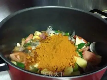 Make Curry head step 6