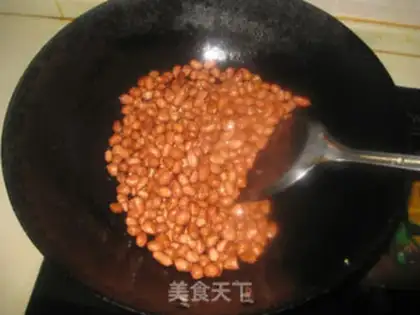 Make Souffle peanut rice step 1