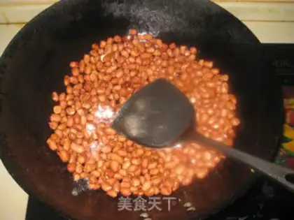 Make Souffle peanut rice step 4