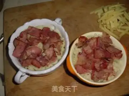Make Bacon cheese mashed potatoes step 9