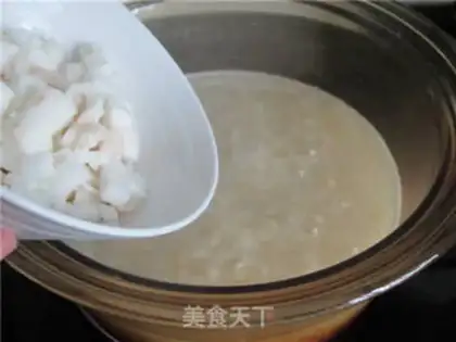 Make Chicken juice, porridge step 5