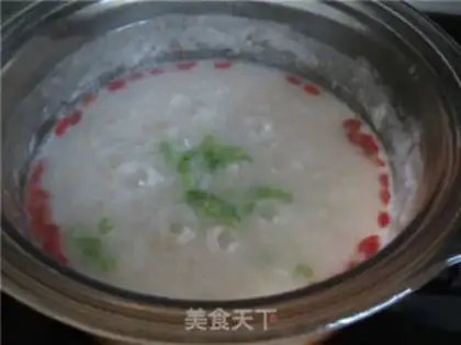 Make Chicken juice, porridge step 7