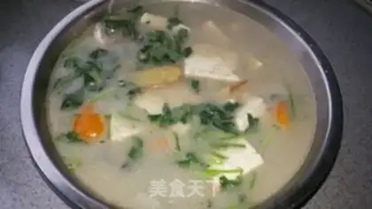 Make Tofu soup step 8