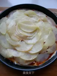 Make Potato bacon pizza step 9