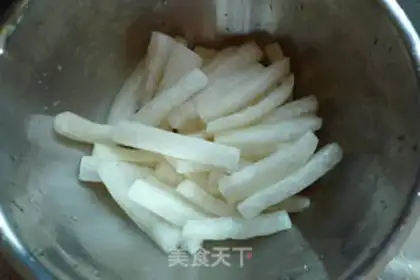Make The radish step 1