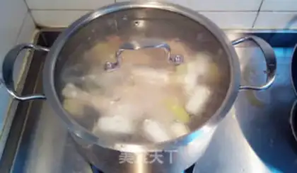 Make White pheasant step 4