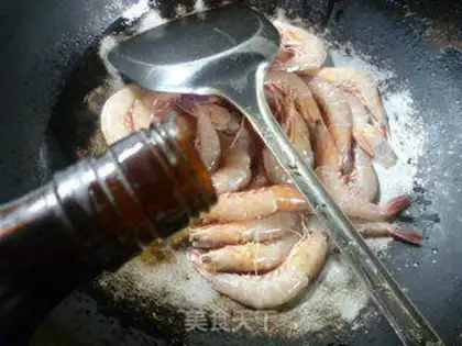 Make Red burning shrimp step 3