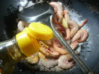 Make Red burning shrimp step 5