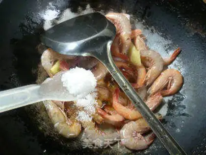 Make Red burning shrimp step 7