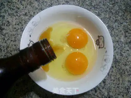 Make ♪ In the back of a cabbage egg soup ♪ step 1