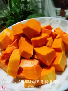 Make Pumpkin rice step 0