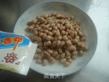 Make Five peanuts step 2