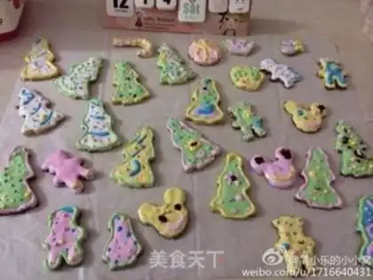 Make Christmas cookies step 6