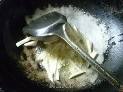 Make The sprouts, the mushrooms step 3