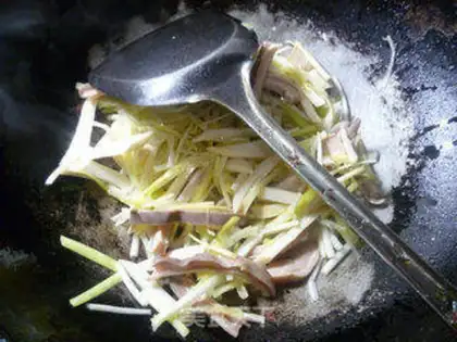 Make The sprouts, the mushrooms step 4