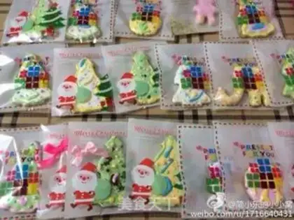 Make Christmas cookies step 9