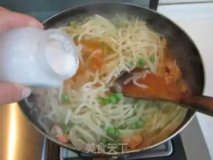 Make Shrimp carrots step 11