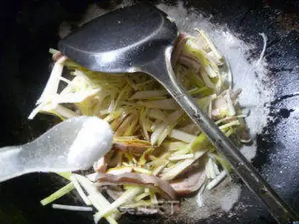 Make The sprouts, the mushrooms step 6
