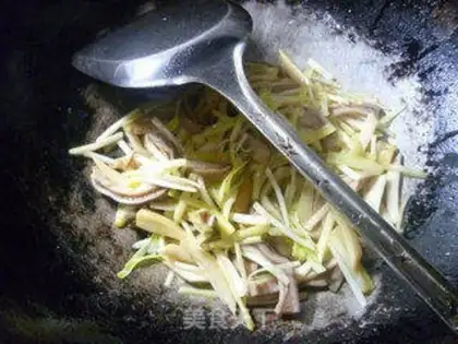 Make The sprouts, the mushrooms step 8