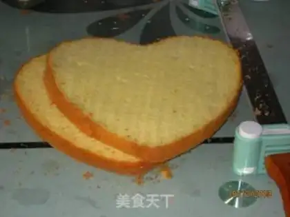 Make Orange mousse cake step 1