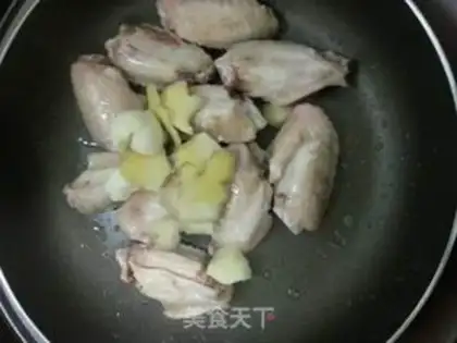 Make Three chicken wings step 2
