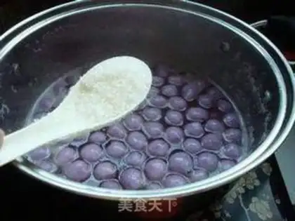 Make The purple mountain potion step 7