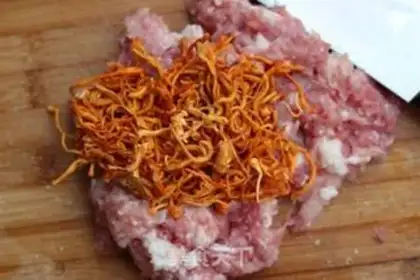 Make Worm grass and meatballs step 3