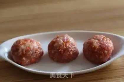 Make Worm grass and meatballs step 7
