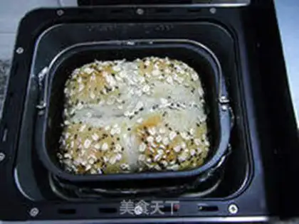 Make A greasy rice paste with dried toast step 24