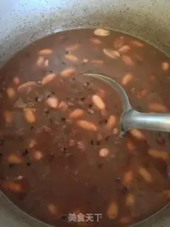 Make Purple peanut porridge step 2