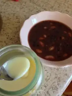 Make Purple peanut porridge step 4