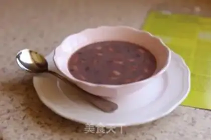 Make Purple peanut porridge step 5