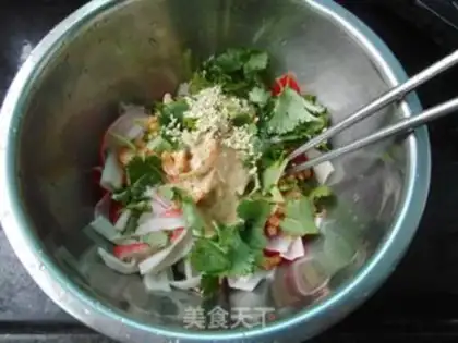 Make Crab swirl step 5