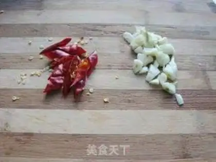 Make Sour peas step 2