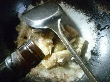 Make Shrimp sauced cabbage step 2