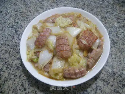 Make Shrimp sauced cabbage step 9