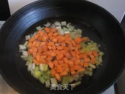 Make Celery with peanuts step 3