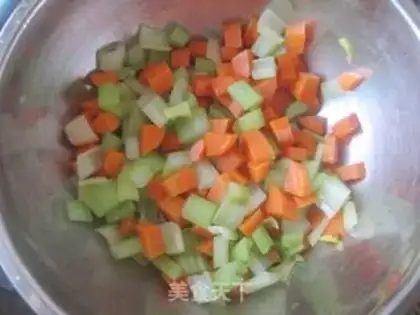 Make Celery with peanuts step 4