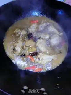 Make Curry chicken leg step 3