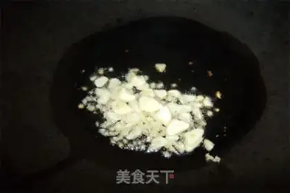 Make Garlic abalone step 4