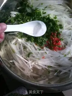 Make The radish acid step 4