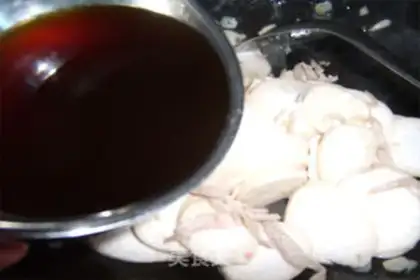 Make Garlic abalone step 7