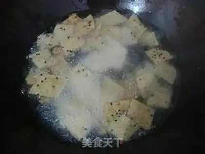 Make Bean scum, rice pot step 6