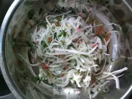Make The radish acid step 9