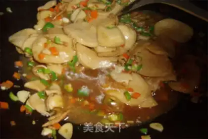 Make Garlic abalone step 10