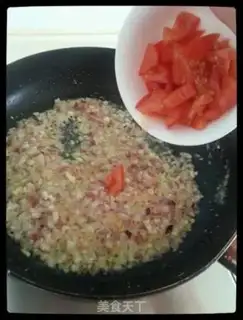 Make Cheese ham pizza step 16