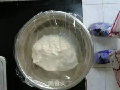 Make A soft hair pie step 1