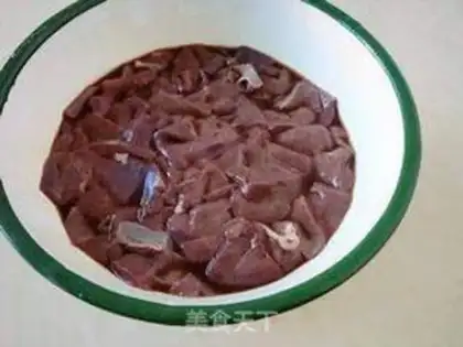 Make Fish and grass and liver step 1